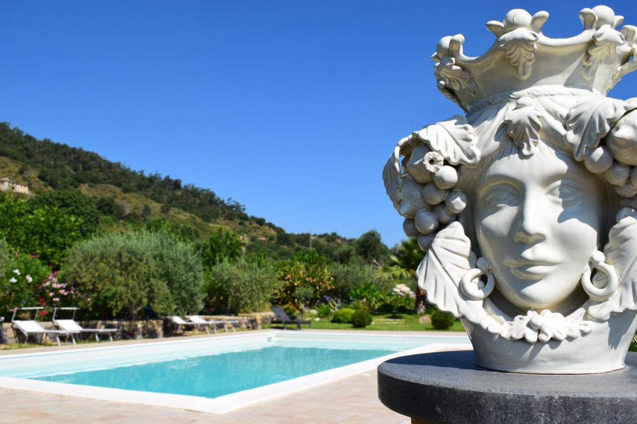 Taormina Villa Ibiscus Alcantara Gaggi Екстериор снимка